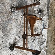 Old Trotter On Wheels BABY JOY Wood Toy Child 50s Vintage