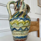 Anthropomorphic ceramic vase