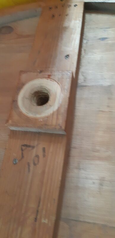 Oval side table Louis Philippe period walnut and walnut bramble, tripod foot