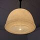 Glass ceiling lamp from Peill & Putzler, Germany, 1960s.