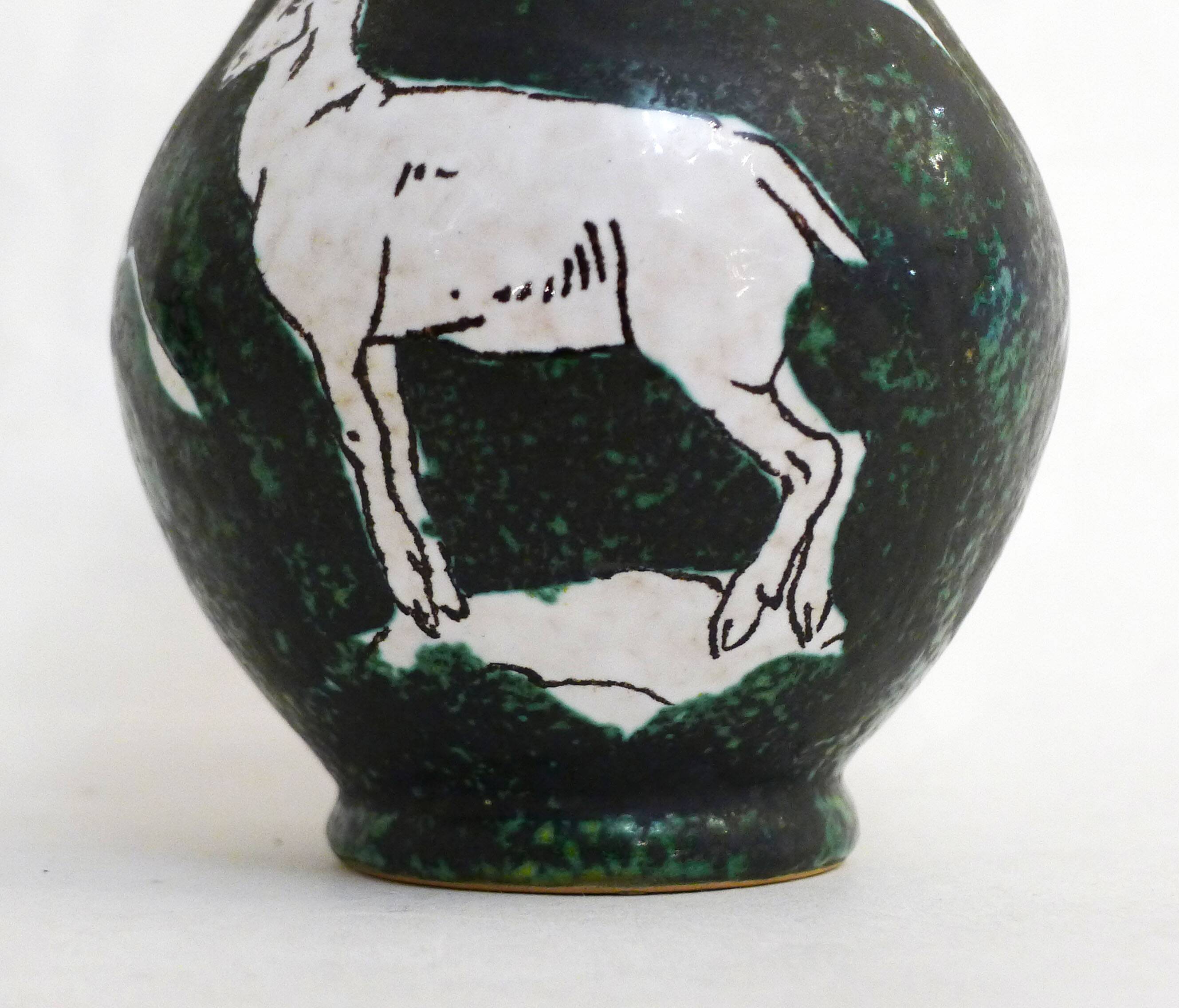 Chamois midcentury matte vase