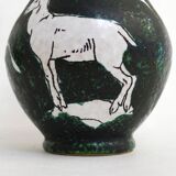 Chamois midcentury matte vase