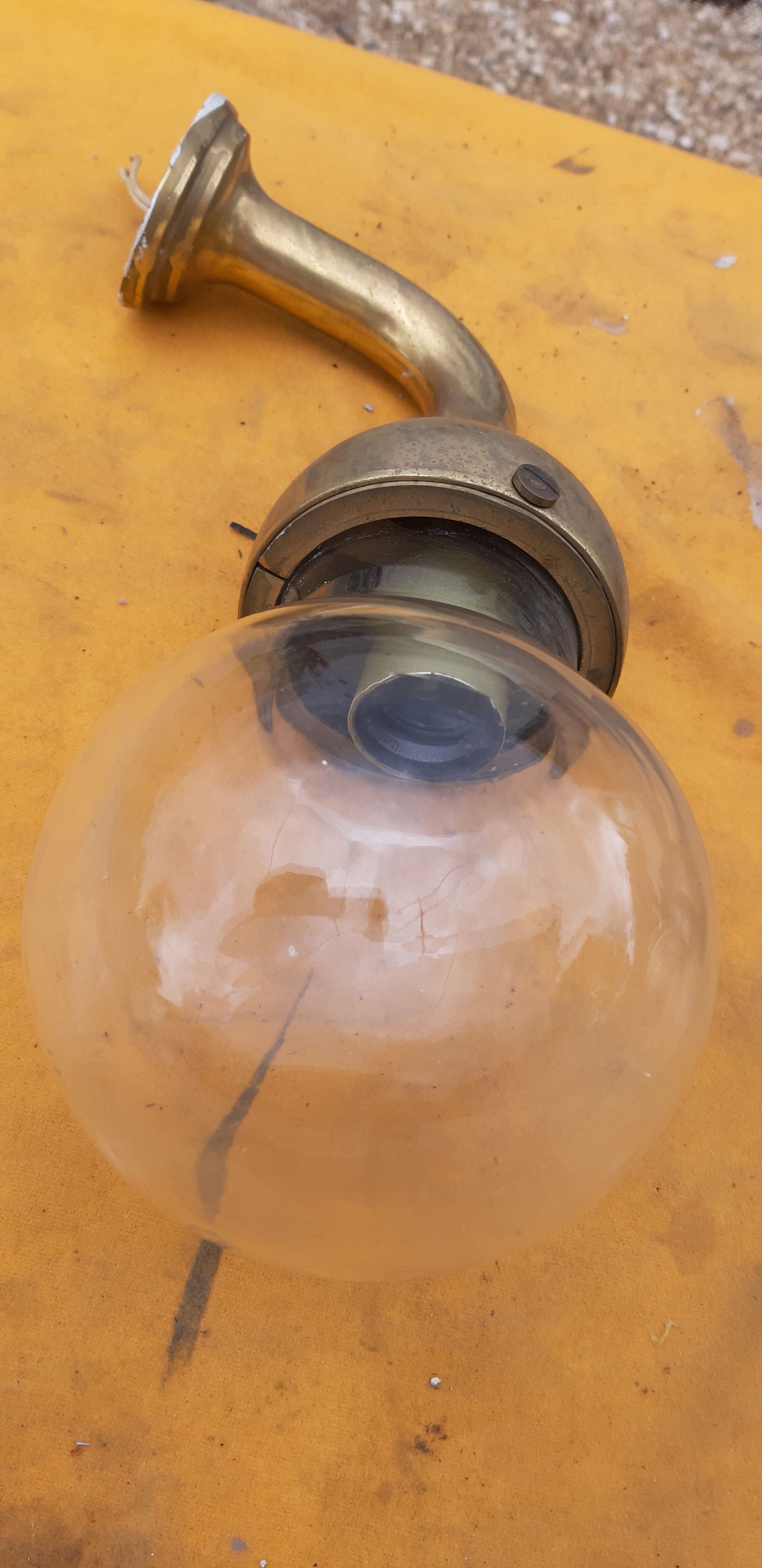 3 Industrial Bronze Sconces