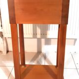 bedside / small console empire style in solid merissier and copy veneer (XXth)