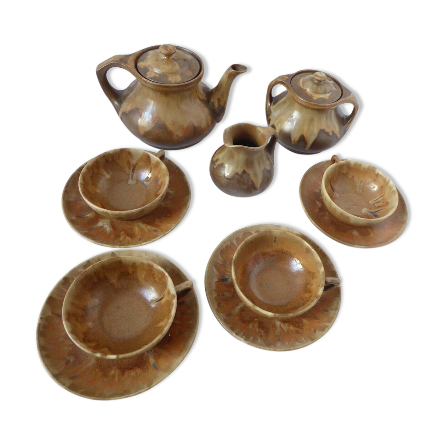 Denbac Art Deco Tea Service