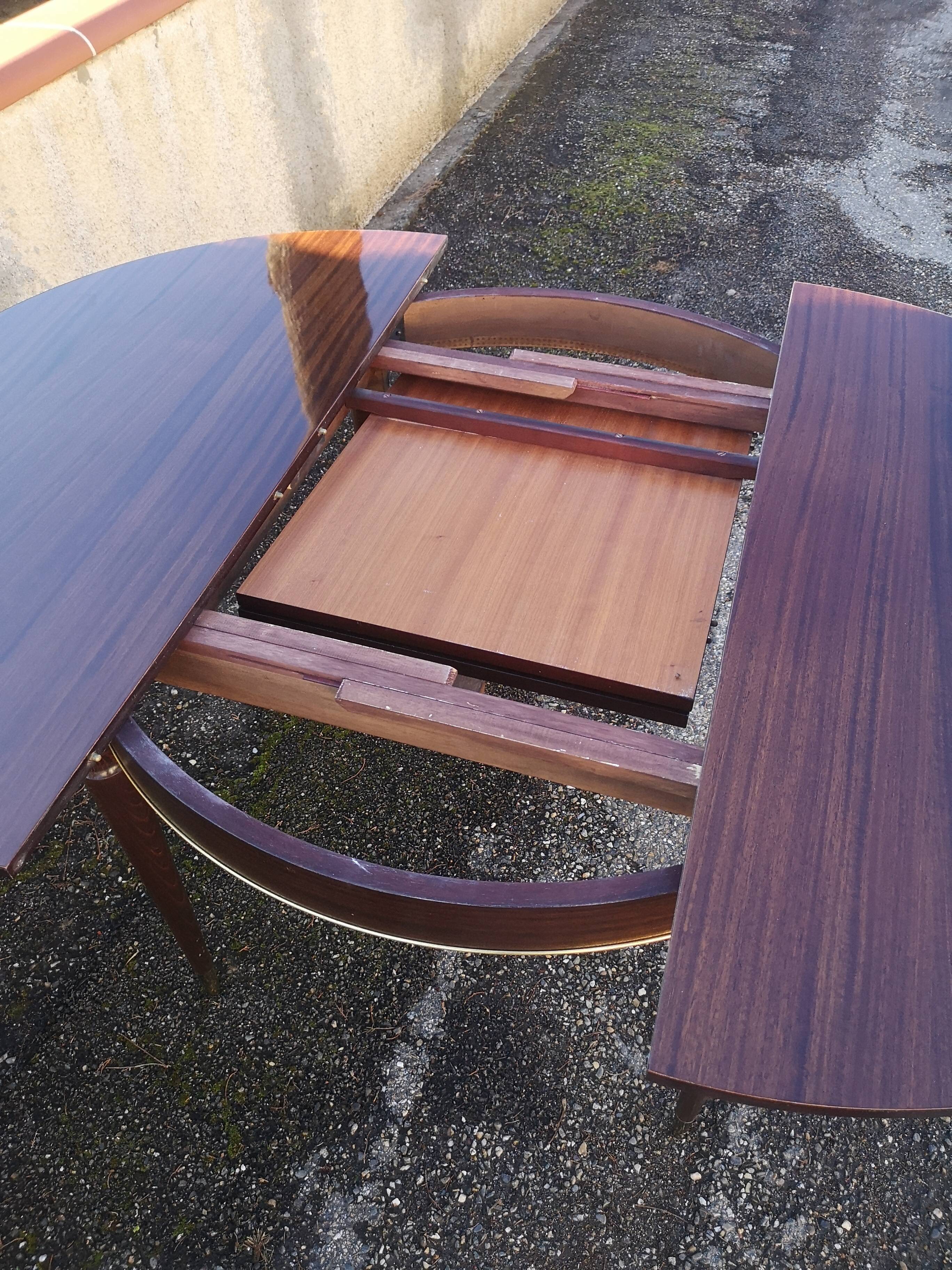 Table ronde extensible  vintage