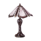 Tiffany style lamp, stained glass, art nouveau
