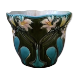 Old-pot cover in dabbling