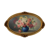 Painting bouquet of roses