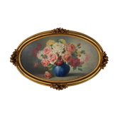 Tableau bouquet de roses