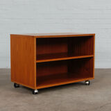 Vintage Teakholz Hifi Kommode Board Schrank 60er Jahre MCM