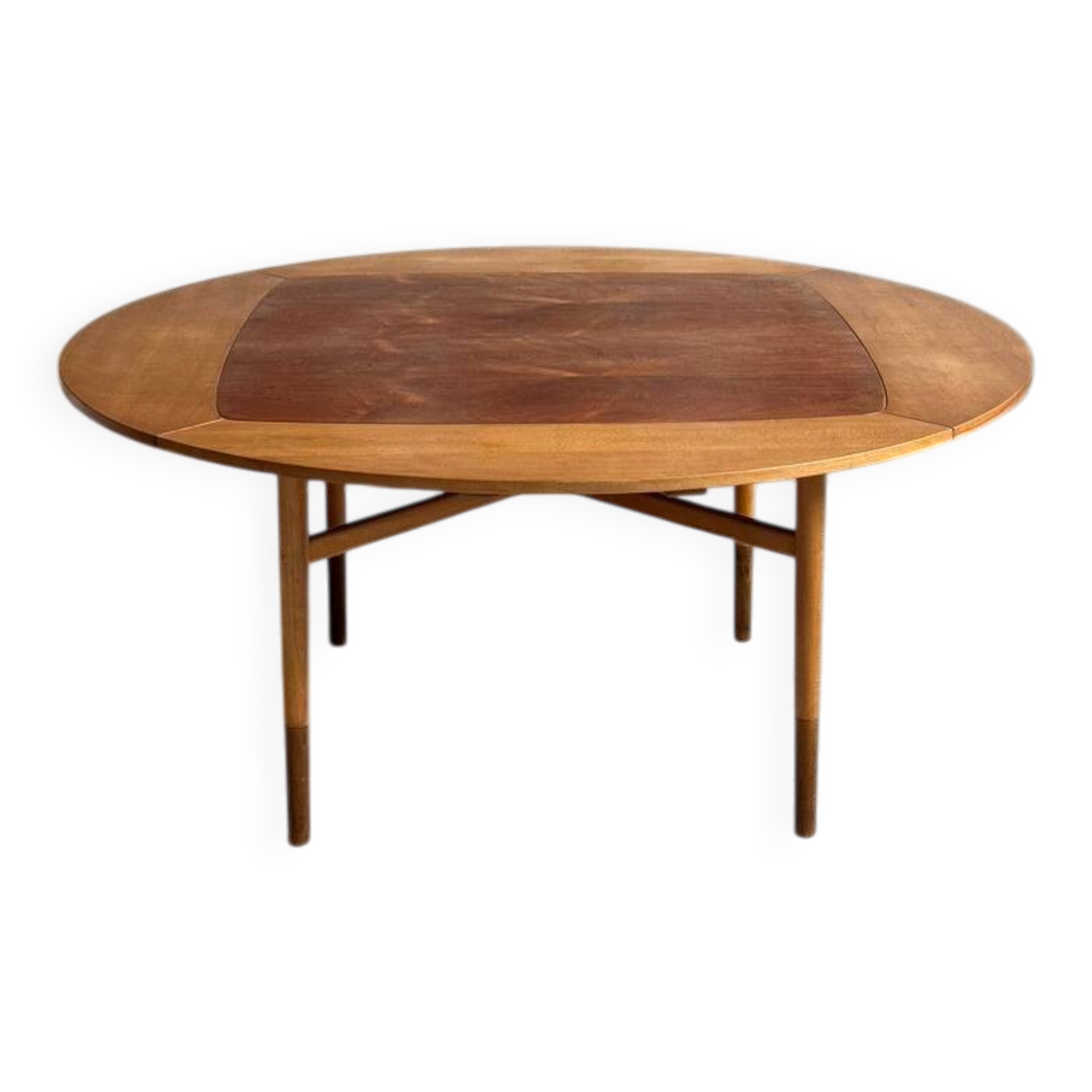 Extendable dining table by Kurt Østervig & Carl Madsen for P Jeppesen møbel