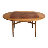 Extendable dining table by Kurt Østervig & Carl Madsen for P Jeppesen møbel
