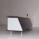 Arlus House metal plexiglass horizontal lamp, France, 1960