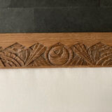 Upholstered Art Deco headboard