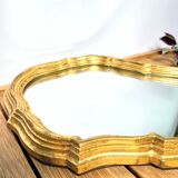 Small gilded mirror baroque 1960