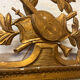 Neoclassical mirror in gilded wood