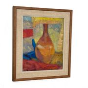 Swedish Oil on Canvas – “Vase”  by Britta Ringvall