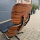Vitra Eames Lounge Chair XL + Ottoman, Black leather & Santos Rosewood