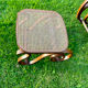 Rocking-chair en bois courbé et cannage
