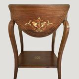 Table à thé marquetée art déco 1930