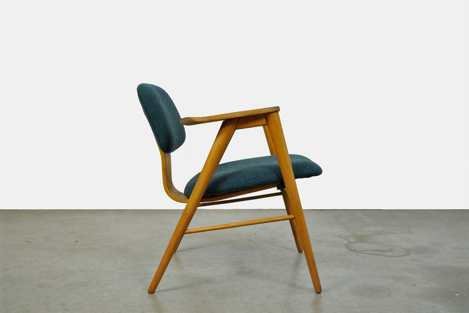 Mid-century set of two Birch armchairs FT14 by Cees Braakman for Pastoe, 1950s