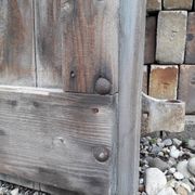 Pair of shutters fir hinges XVIII° old