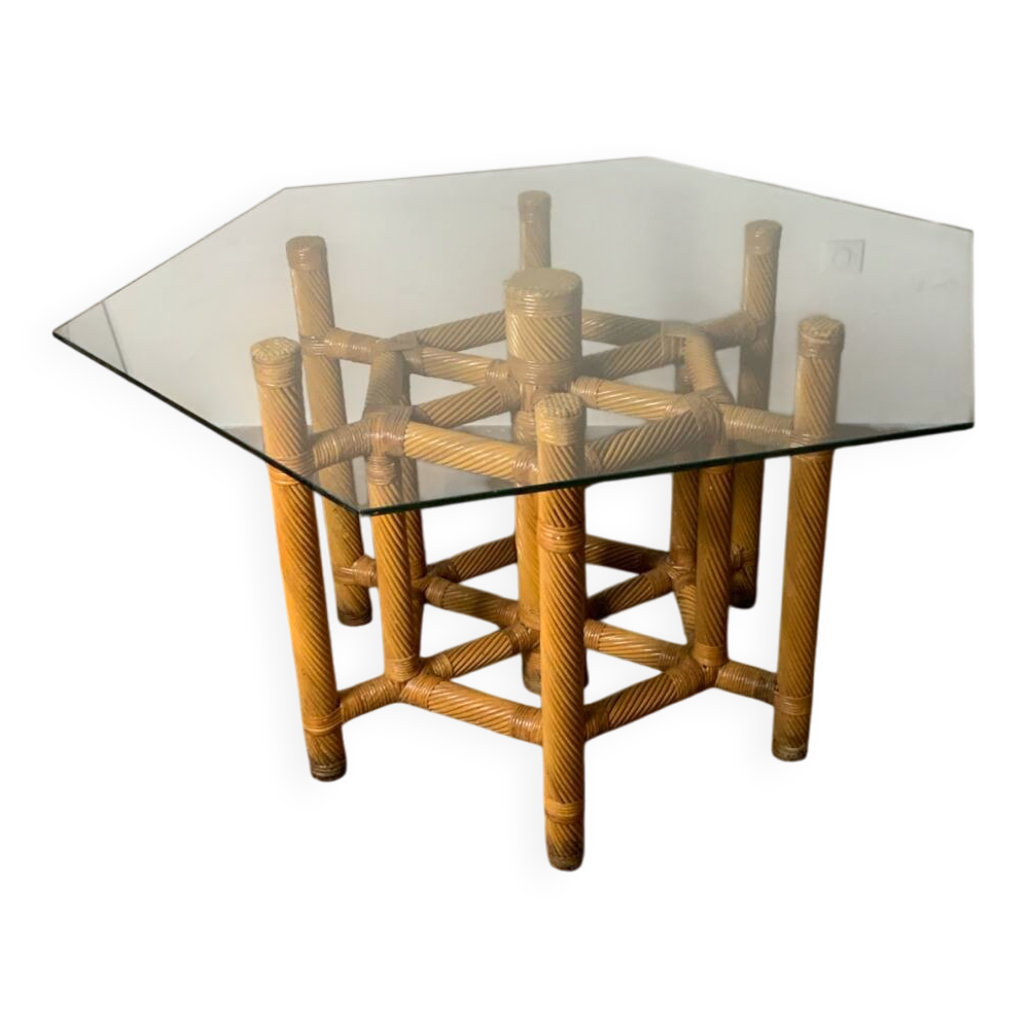 Modern and organic dining table