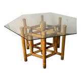 Modern and organic dining table