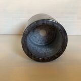 Black gray marble pencil pot