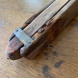 Old collapsible wooden painter's easel