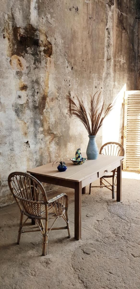 Vintage farm table