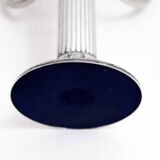 Silver metal candlestick