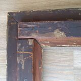 Gilded wood frame