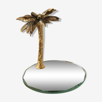 Mirror plateau and palm tree