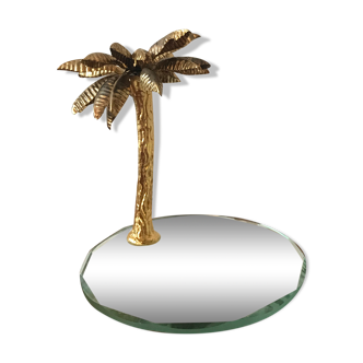 Mirror plateau and palm tree