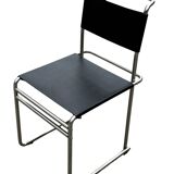 Set of 6 B5/B40 Chairs with Tubular Frame attributed to Marcel Breuer