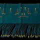 Very beautiful vintage Polish multicoloured wall tapestry 192 cm