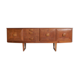 Stonehill vintage teak enfilade, Scandinavian style, 197,5cm