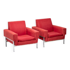 Fauteuils Kiushu rouges