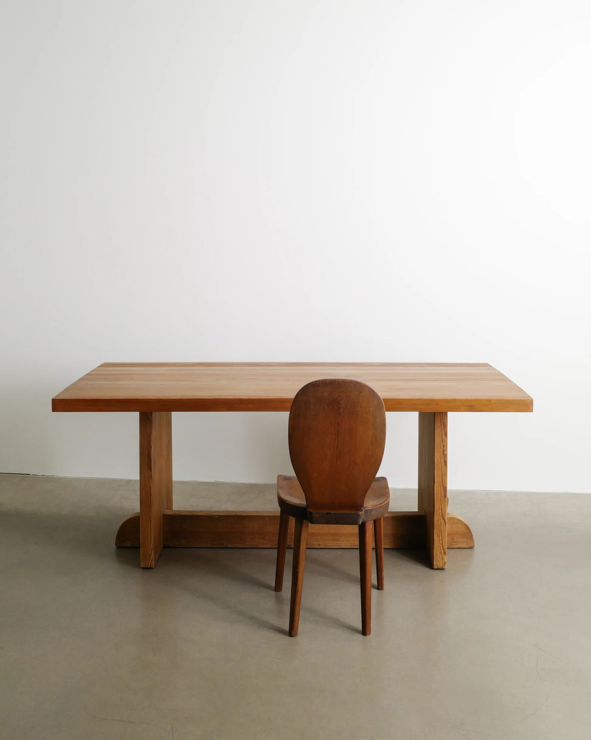 Vintage Swedish Wooden "Lovö" Dining Table by Axel Einar Hjorth, 1930s