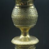 Candleholders in brass