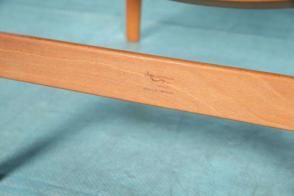 Design lounge armchair & ottoman 70s Bruno Mathsson Pernilla