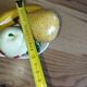 Small vintage fruit bowl in majolica – fruit decoration – 1950s/60s