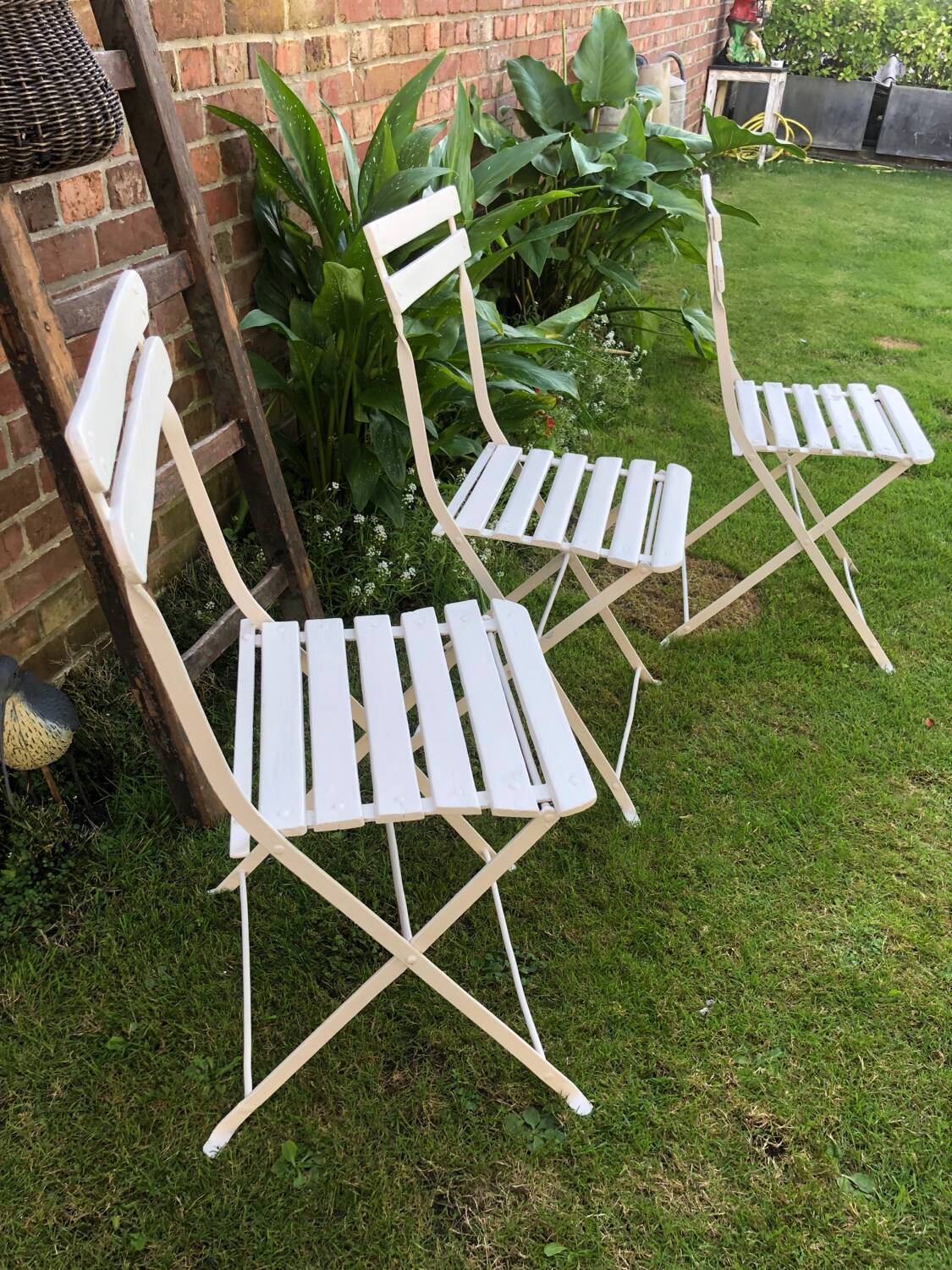 Old garden chairs from the 1930s