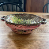 Vintage ceramic bowl signed Morvan