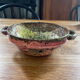 Vintage ceramic bowl signed Morvan