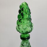 Green Empoli bubbles decanter