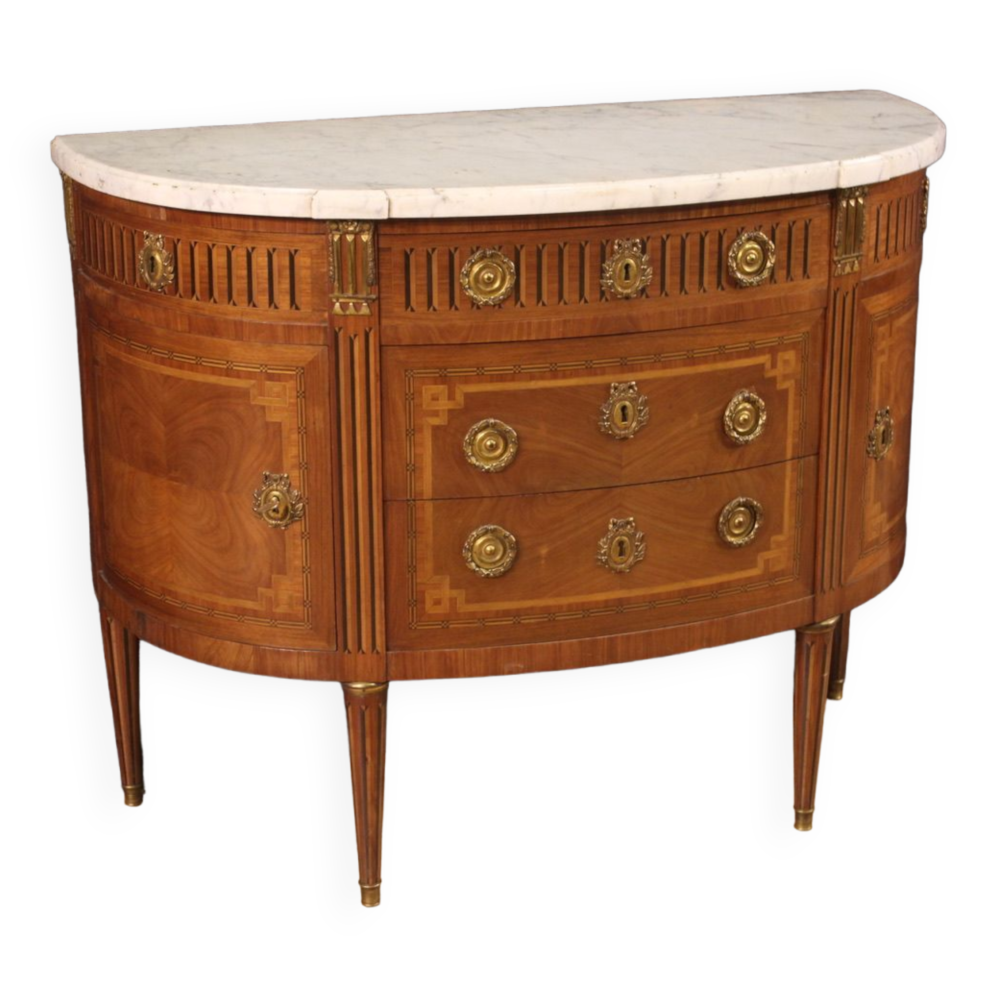 Napoleon III half-moon commode