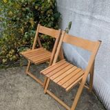 Pair of folding chairs